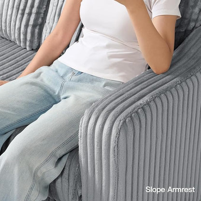 Belffin U Shaped Couch with Reversible Chaises Sectional Couches - Image 7