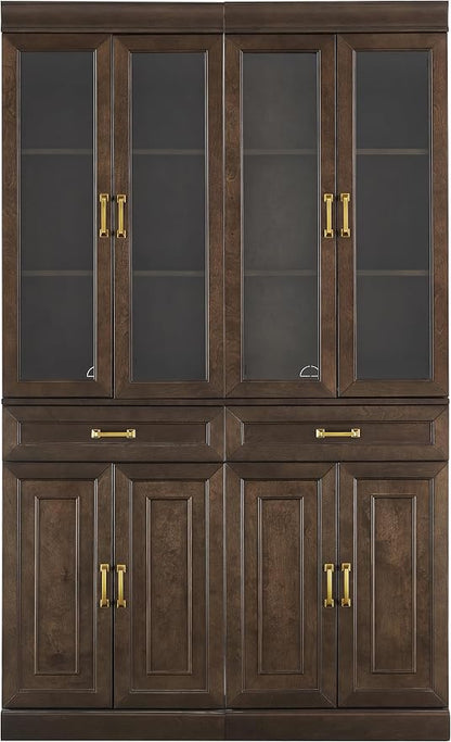Crosley Furniture Stanton 2-Piece Glass Door Kitchen Storage Pantry Cabinet - Image 4