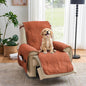 Orange Quilted Recliner Covers, Waterproof Recliner Chair Covers, Lazy Boy by Pamhaven