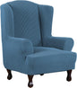 H.VERSAILTEX Wing Chair Slipcover Chair Covers by HVERSAILTEX