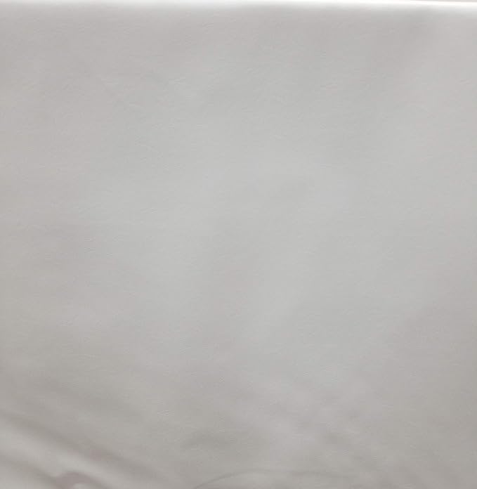 NAT Leathers | White Soft Faux Vegan Leather PU | 3 Yard Cut by The Yard | - Image 3