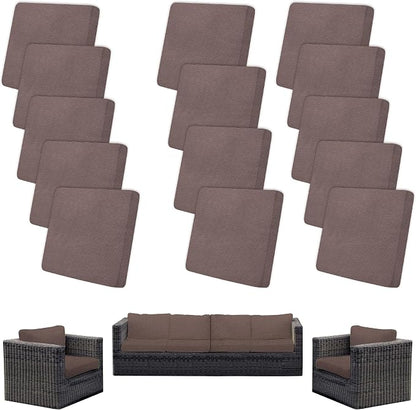 Outdoor Cushion Covers Set, Replacement by SUKAIKEQA