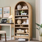 IFGET 71" Tall Arched Bookshelf, 7 Tiers Arch Bookcase by IFGETEnrichYourLivingSpace
