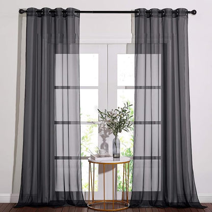 NICETOWN 96" Long Sheer Curtains by NICETOWN