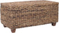 East at Main Woven Rattan Storage Coastal Coffee Table by EastatMain