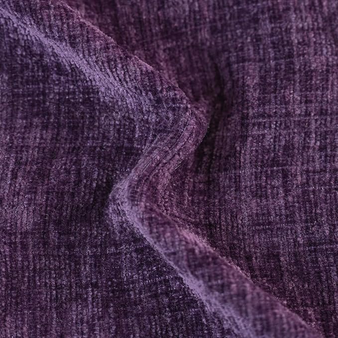 CaliTime Decorative Couch Throw Pillow Covers 26 X 16 Inches Plum Purple | Pack - Image 2