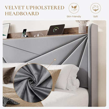 SHA CERLIN Queen Bed Frame - Image 5