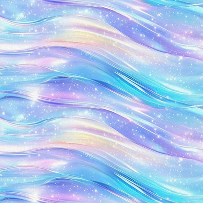 HOMETITUTE Pastel Blue Purple Dream Wave Wallpaper Peel and Stick Contact Paper - Image 9