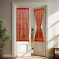 Sutuo Home Terracotta French Door Curtains 72 Inches Long by SutuoHome