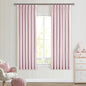 Light Pink 63 Inch Length Blackout Pinch Pleated Linen Curtains by Twodrapes