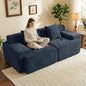 83.5" Boneless Loveseat Couch, Cloud Comfy Couches by Mifnas
