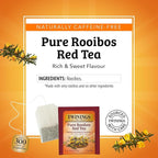 Twinings Pure Rooibos Red Herbal Tea Individually Wrapped Bags, 20 Count (Pack of 6), Sweet with Uplifting Aroma, Naturally Caffeine-Free, Enjoy Hot or Iced, 120 Teabags