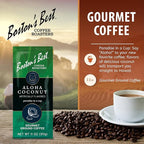Boston’s Best Coffee - Aloha Coconut Flavored Delicious Gourmet Premium Ground Coffee, 11 oz. / 311 g Bag