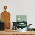 J Mac Botanicals Organic Cistus Incanus tea, also known as Rock Rose or Shepherd's Tea