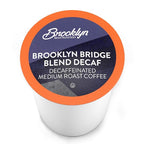 Brooklyn Beans Brooklyn Bridge Decaf Coffee Pods - Compatible with Keurig K Cup Brewers Including 2.0 Machines, 40 Count, Decaf with Bold Flavor