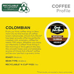 Chock full o’Nuts Colombian Keurig K-Cup Pods for Keurig Brewers – Premium Arabica, Medium Roast – Single Serve – 4 Packs of 24 K-Cup Pods