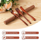 6PCS Silicone Baking Mat Set, Pastry Mat with Measurements Wooden Rolling Pin/Knife/Fork/Spoon/Scraper, Pasta Cutter,Non-slip Silicone Mat, Non-Stick Dough Mat for Counter,Kneading Mat Set,20"*16"