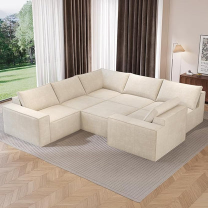 Vesgantti 143.7" Boneless Couch - Image 8