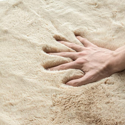 ORINOVA Camel Washable Shag Area Rugs - Image 6