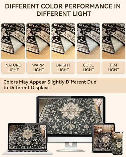 RELEANY Washable Area Rug, Runner 2'x10', Water Repellent, Pet Friendly - Image 8