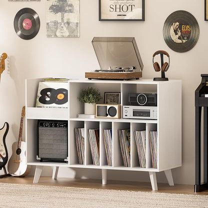 LELELINKY Large 48'' Record Player Stand - Image 5