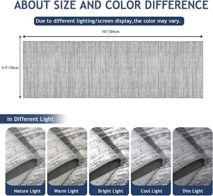 2.5x10 Washable Runner Rugs, 10 ft Runner Rug - Image 2