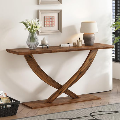 57'' Console Table by LynHomeFurnitureMall