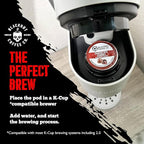 Blackout Coffee Chocolate Cherry Flavored Pods - Freshly Roasted in the USA - K-Cup Compatible Single-Serve Pods (18 Count)