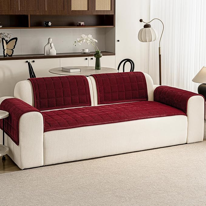 Couch Covers for Dogs Washable, 27.6"x82.7" Non Slip Couch Covers for Loveseat - Image 7