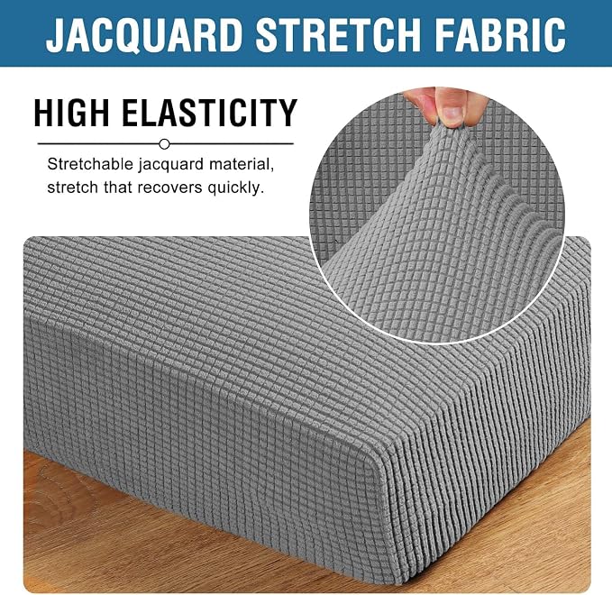 H.VERSAILTEX Super Stretch Individual Seat Cushion Covers - Image 4