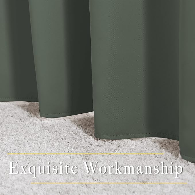 NICETOWN Blackout Curtains 48 inch Long - Image 6
