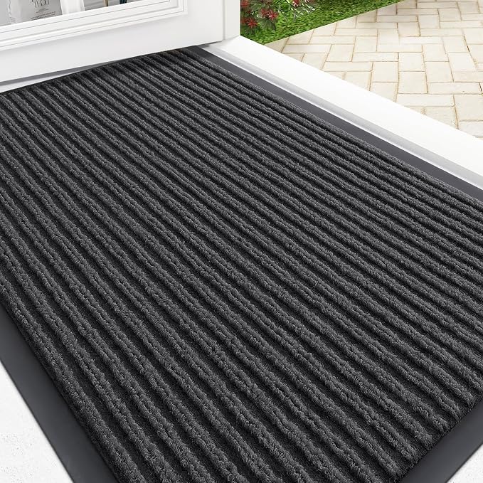 OLANLY Front Door Mat 33x21, Waterproof Heavy-Duty Indoor Outdoor Doormat | by OLANLY