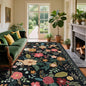 6x9 Area Rug, Floral Rugs for Living Room, Stain-Resistant Washable Bedroom Rug by Unknown