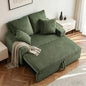 3 in 1 Convertible Sofa Bed，52.8" Pull Out Couch by Unknown