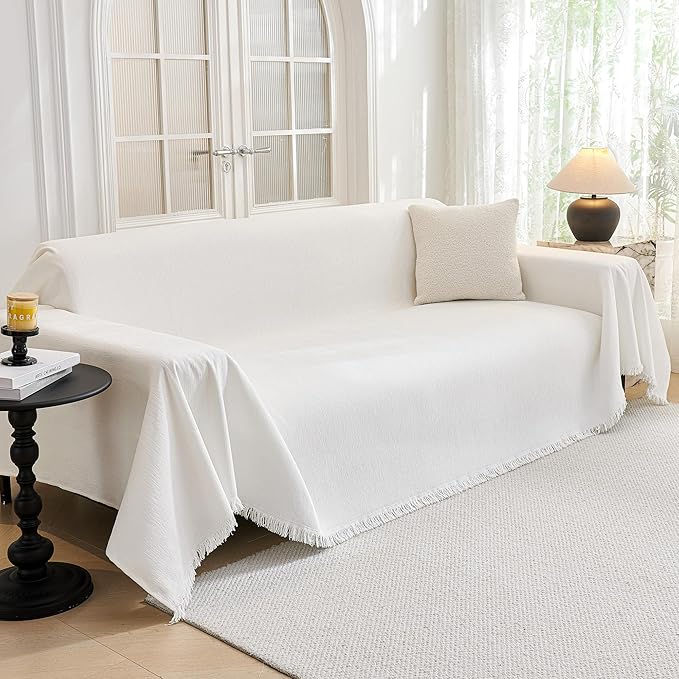 MYSKY HOME Couch Cover for Dogs Washable Couch Covers for 3 Cushion Couch Sofa by MYSKYHOME