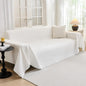 MYSKY HOME Couch Covers for Pets Thick Chenille White Cream Sofa Slipcover by MYSKYHOME