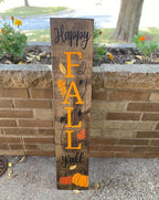 Fall Stencils for Painting on Wood Happy Fall Y’All Stencil Reusable Hey There Pumpkin Stencils for Porch Sign