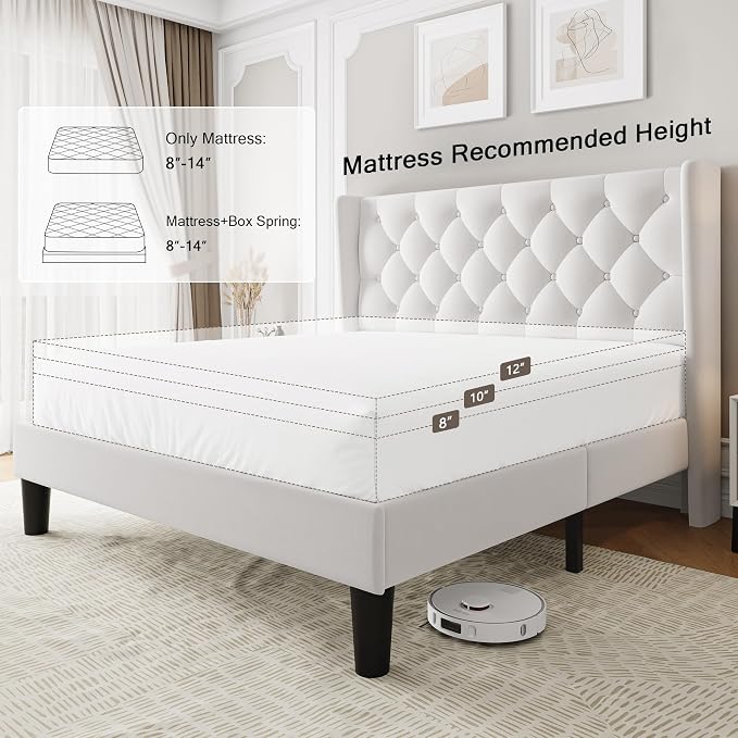 Einhomn Full Size Platform Bed Frame - Image 5