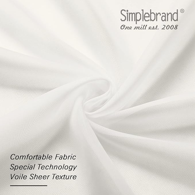 Simplebrand Ivory Tier Curtains - Image 6