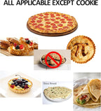 Time-Saver Pizza Dough Roller Docker - Dough Blistering Killer - Buy One Get Three (Pizza Cutter and Pastry Scraper) - Gift Package