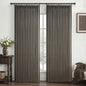 Pinch Pleated Chocolate Tart Semi Sheer Curtains 84 Inches Long by PleatedDrapes
