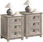 Joaxswe Farmhouse Night Stand Set of 2, Dresser by Joaxswe