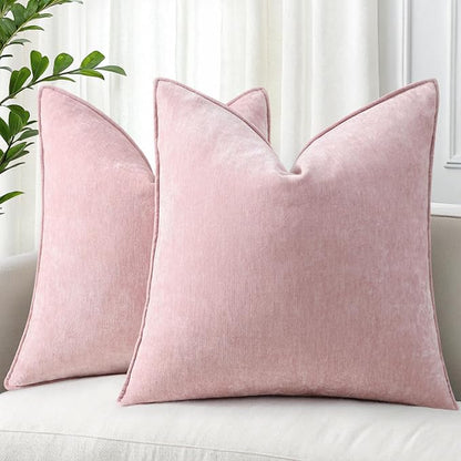 decorUhome Summer Couch Euro Sham Throw Pillow Covers 26x26 Set of 2, by decorUhome