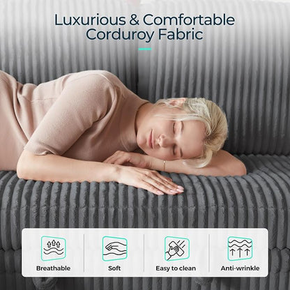 LINSY HOME Sectional Sleeper Sofa - Image 4