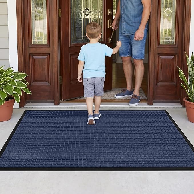 Front Door Mat Outside Entrance, Heavy Duty Waterproof Doormat | 61.5"x36" - Image 9