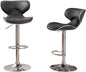 Roundhill Furniture Masaccio Cushioned Leatherette Upholstery Airlift Swivel by RoundhillFurniture