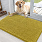 OLANLY Dog Door Mat for Muddy Paws 36x24, Super Absorbent Chenille Mud Mat | by OLANLY