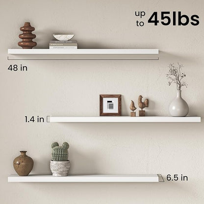 Fun Memories 48 Inch Floating Shelves - Image 3