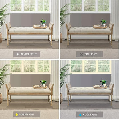 Martha Stewart Isla Entryway Accent Bench - Image 6
