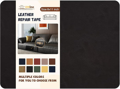 ONine Leather Repair Patch，Self-Adhesive Couch Patch，Multicolor Available by Onine